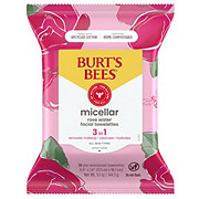 Burt's Bees Micellar Facial Towelettes - Rose Water