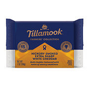 Tillamook Farmers' Collection Hickory Smoked Extra Sharp White Cheddar Cheese
