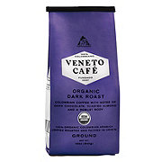 Veneto Cafe Organic 100% Colombian Dark Roast Ground Coffee