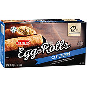 H-E-B Frozen Chicken Egg Rolls