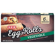 H-E-B Frozen Vegetable Egg Rolls