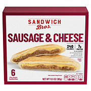 Sandwich Bros. Sausage & Cheese Flatbread Pocket Frozen Sandwiches