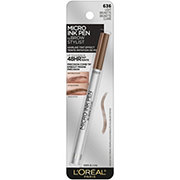 L'Oréal Paris Brow Stylist Micro Ink Pen by Brow Stylist, Up to 48HR Wear Light Brunette