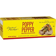 Central Market Poppy Pepper Crackers