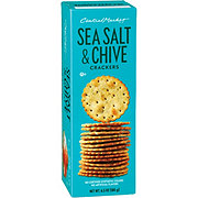 Central Market Sea Salt & Chive Crackers