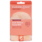 Cleanlogic Dual-Texture Facial Mitt for Sensitive Skin