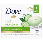 Dove Skin Care Beauty Bar Cucumber and Green Tea
