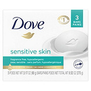 Dove Beauty Bar More Moisturizing Than Bar Soap Sensitive Skin 3 Bars