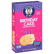 Goodie Girl Birthday Cake Sandwich Creme Cookies