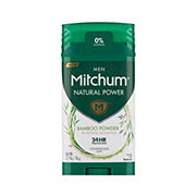 Mitchum Natural Power Deodorant for Men Cedarwood