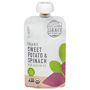 SERENITY KIDS Organic Pouch - Sweet Potato & Spinach with Avocado Oil