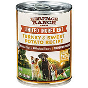 Heritage Ranch by H-E-B Limited Ingredient Grain-Free Wet Dog Food - Turkey & Sweet Potato