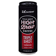 High Brew Brew Coffee Triple Shot Espresso