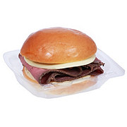 Meal Simple by H-E-B Roast Beef & Provolone Brioche Bun Sandwich