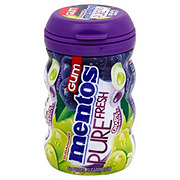 Mentos Pure Fresh Sugar Free Chewing Gum - Grape Medley