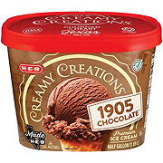 H-E-B Creamy Creations 1905 Chocolate Ice Cream