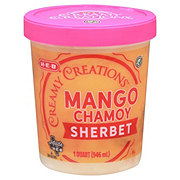 H-E-B Creamy Creations Mango Chamoy Sherbet