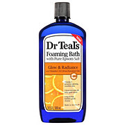 Dr Teal's Glow & Radiance Foaming Bath with Pure Epsom Salt