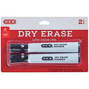 H-E-B Chisel Tip Dry Erase Markers - Black Ink