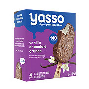 Yasso Vanilla Chocolate Crunch Frozen Greek Yogurt Bars
