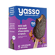 Yasso Sea Salt Caramel Chocolate Crunch Frozen Greek Yogurt Bars