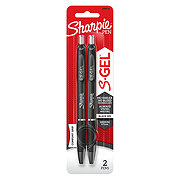 Sharpie S-Gel 0.7mm Retractable Gel Pens - Black Ink