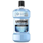 Listerine Ultraclean Zero Alcohol Mouthwash - Arctic Mint