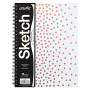 uCreate 6 x 95 Spiral Bound Sketch Book 70 SheetsBook 6Bundle  PACCAR530086  Staples
