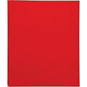 H-E-B Pocket Laminated Folder with Prongs - Red