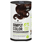 Schwarzkopf Simply Color Permanent Hair Color - 3.65 Dark Chocolate - Shop  Hair Color at H-E-B