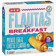H-E-B Frozen Breakfast Flautas - Potato, Egg & Cheese