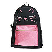 UNDER ONE SKY Gold Glitter Kitty Backpack NWT