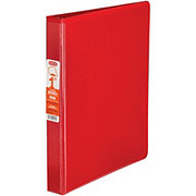 H-E-B D-Ring Durable View Binder - Red