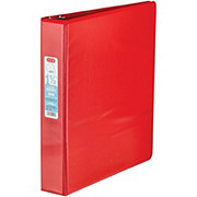 H-E-B D-Ring Durable View Binder - Red