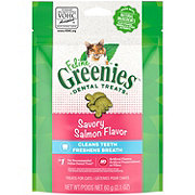 FELINE GREENIES Adult Natural Dental Care Cat Treats - Savory Salmon Flavor