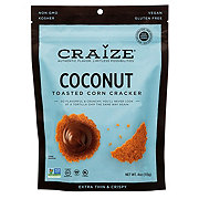 Craize Coconut Toasted Corn Crackers
