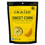 Craize Sweet Corn Toasted Corn Crackers