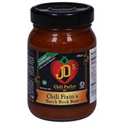 JD's Chili Parlor Hatch Bock Beer Chili Fixin's
