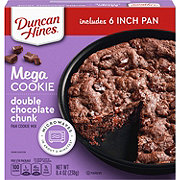 Duncan Hines Mega Cookie Double Chocolate Chunk Pan Cookie Mix