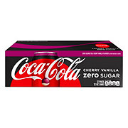 Coca-cola Vanilla Coke 12 Oz Cans - Shop Soda At H-e-b