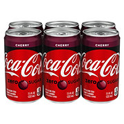 Coca-Cola Zero Sugar Cherry Coke 7.5 oz Cans