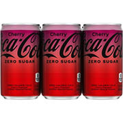 Coca-Cola Zero Sugar Cherry Coke 6 pk Mini Cans