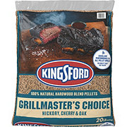Kingsford 100% Natural Hardwood Blend Pellets, Grillmaster's Choice, Hickory, Cherry and Oak