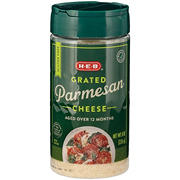 H-E-B Grated Parmesan Cheese