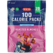 H-E-B Lightly Salted Roasted Almonds 100 Calorie Snack Packs