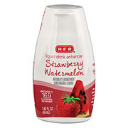 H-E-B Strawberry Watermelon Liquid Beverage Enhancer