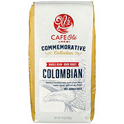 CAFE Olé by H-E-B Commemorative Collection Whole Bean Dark Roast Colombian Coffee
