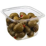 Divina Green Olives Stuffed with Red Peppers