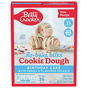 Betty Crocker No Bake Birthday Cake Cookie Dough Bites 