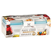 Kitchen & Table by H-E-B Airtight & Leakproof Plastic Food Storage